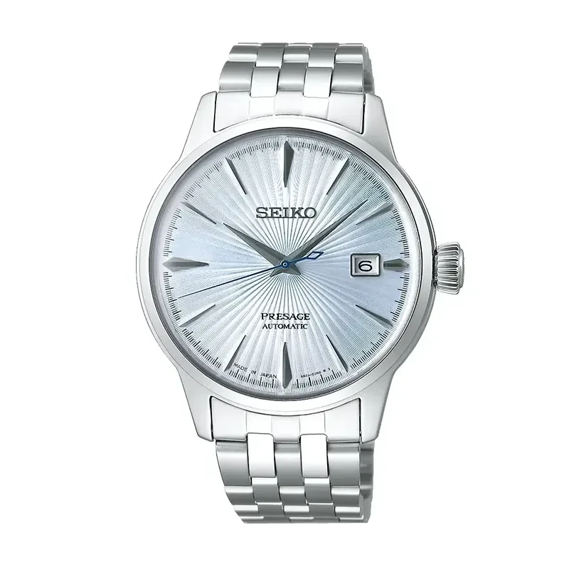 Seiko Presage Cocktail Time Ice Blue Automatic Men's Watch- SRPE19J1